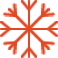 Refrigeration icon orange