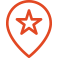 Benedict Service Area Location icon